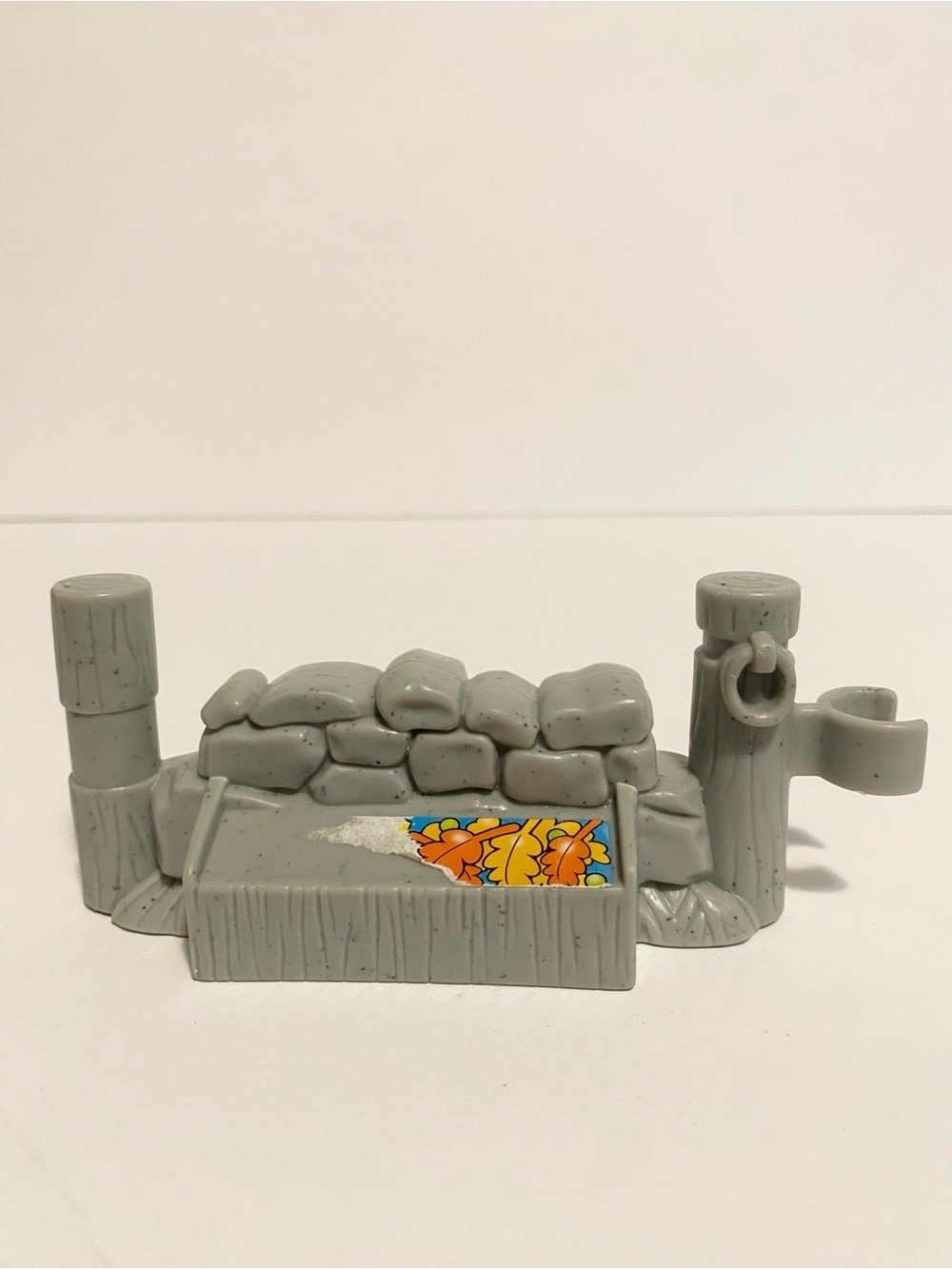 Little People Stone Grey Fence Farm Barn Nativity Castle Wall Toy Lot 4/$20 🛑